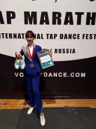 Катя Тищенко на фестивале Tap-marathon 2020